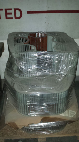 Condensor/Evaporator Fan Blades (squirrel cage)