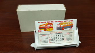 Richfield Bus Company calendar