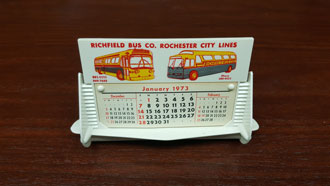 Richfield Bus Company calendar