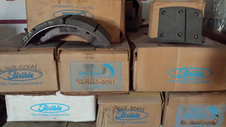 vintage bus brake shoes