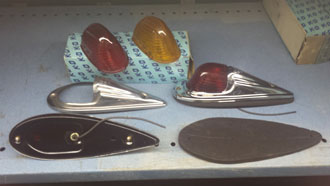 vintage bus marker lights