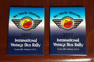 International Bus Rally 2017 Magnets