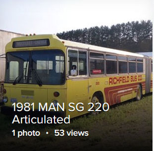 1981 Man SG220 Articulated