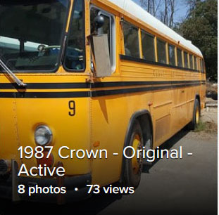 1987 Crown School Bus
