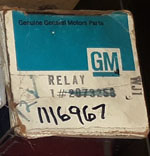 Relay GM 1116967