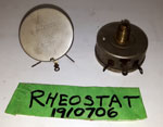 Rheostat Potentiometer Switch 1910706