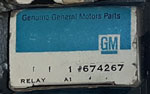 relay GM 674267