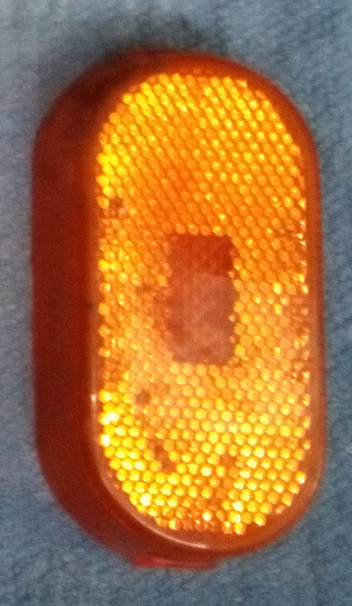 Amber Marker Lens for vintage bus